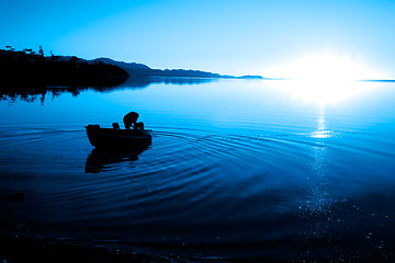 Image showing Pacific Northwest Sunset