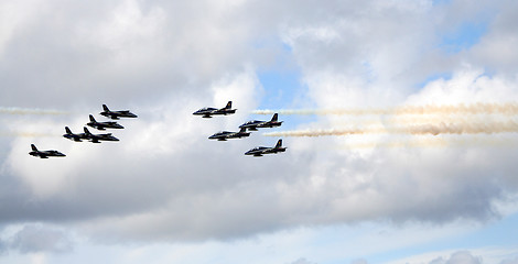 Image showing Air show