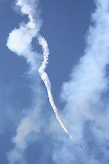 Image showing Diving jet plane