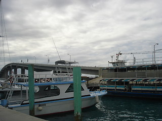 Image showing Bridge in the Bahamas