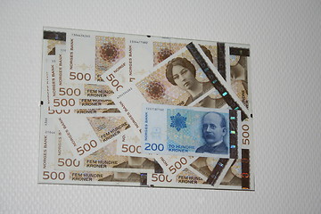 Image showing norwegian money picture