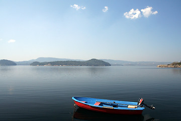 Image showing boat looking for action