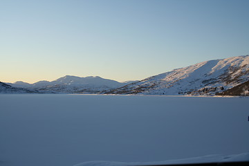 Image showing hamlagrø- winter landscape