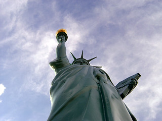 Image showing statue of liberty