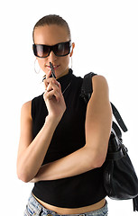 Image showing woman in sunglasses