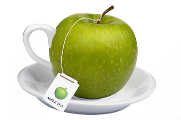 Image showing Apple tea