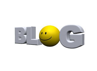 Image showing smiley blog