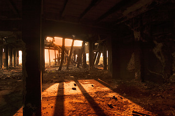 Image showing Industrial ruins