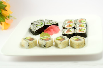 Image showing Sushi