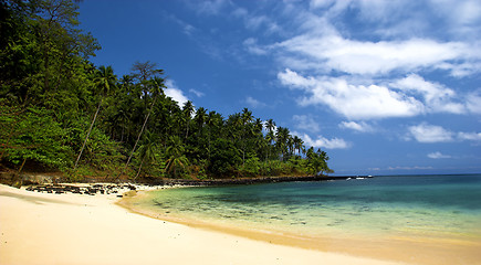 Image showing Equator Beach