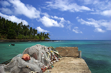 Image showing Equator Beach
