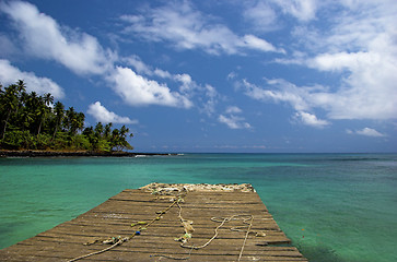 Image showing Equator Beach