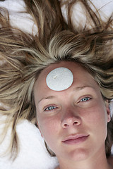 Image showing Woman at a Spa