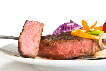 Image showing beef ribeye steak