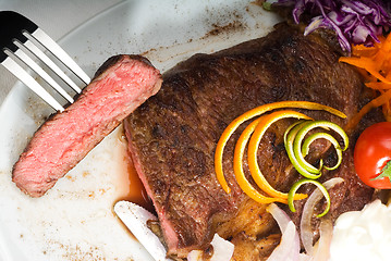 Image showing beef ribeye steak