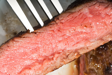 Image showing beef ribeye steak