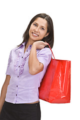 Image showing Woman shopping