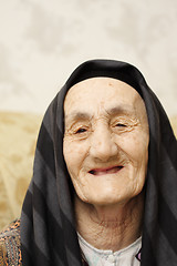 Image showing Happy granny