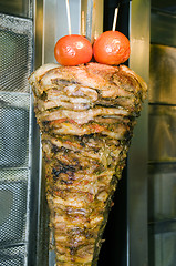 Image showing authentic greek gyro athens greece