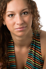 Image showing smiling woman portrait