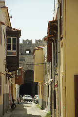 Image showing Narrow street