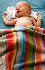 Image showing Sleeping baby