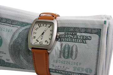 Image showing time is money