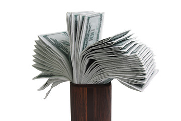 Image showing Money bouquet