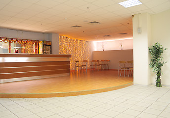 Image showing Little bar in office centre