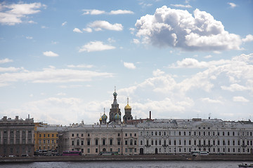 Image showing St.Petersburg view from Neva