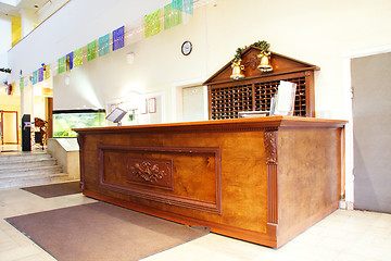 Image showing Reception desk