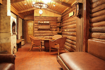 Image showing Wooden interior