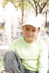 Image showing Boy in sunny day