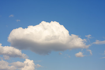 Image showing Fleecy cloud