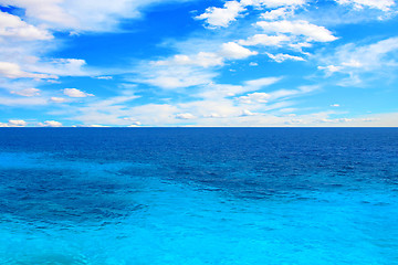 Image showing blue sea