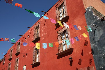 Image showing Mexican building