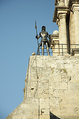 Image showing Knight on the tower