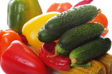 Image showing Vegetables in a bulk