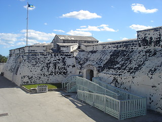 Image showing Fort in the Bahamas