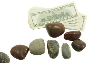 Image showing Stone way to wealth