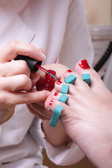 Image showing Pedicure