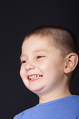 Image showing Widely smiling boy