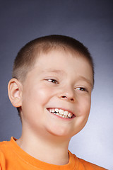 Image showing Toothy smile