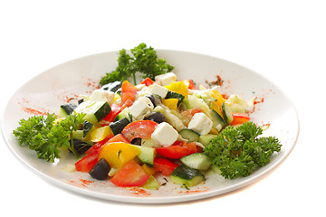 Image showing Greek salad