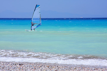 Image showing Colors of sea