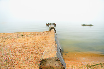 Image showing Old pier