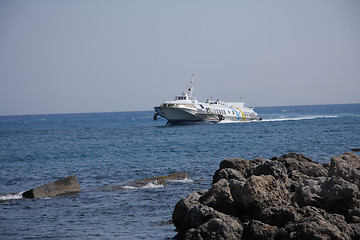 Image showing Speed boat