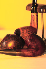 Image showing Tobacco pipes