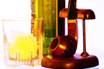 Image showing Whisky set with gel effect