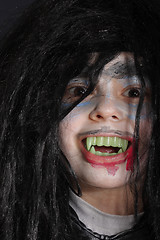 Image showing Smiling vampire